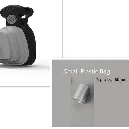 Convenient Travel Poop Bag Dispenser With Foldable Poop Spoon